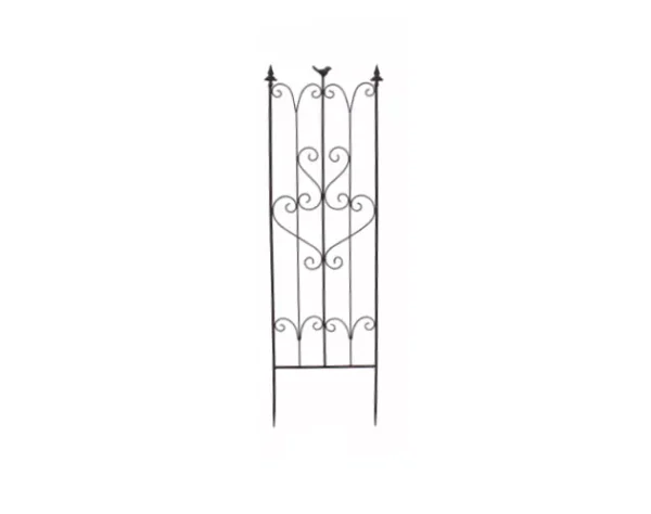 604560 Garden/12 Vägg stativ rost H115 B36cm